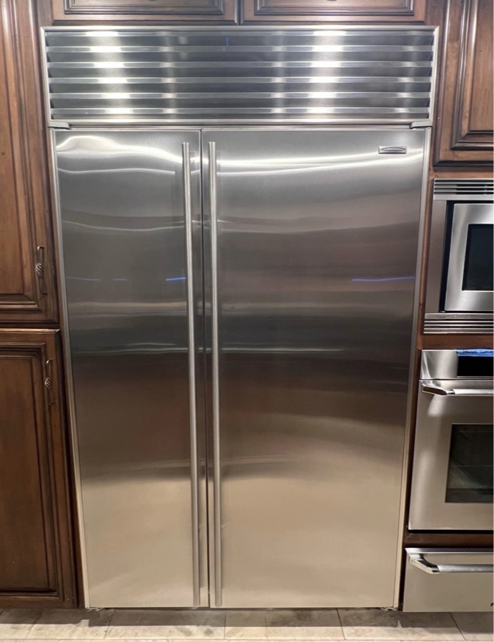 Sub-Zero built-in refrigerator repair, San Diego