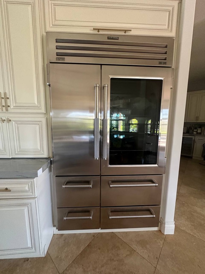 Sub-Zero built-in French door refrigerator repair