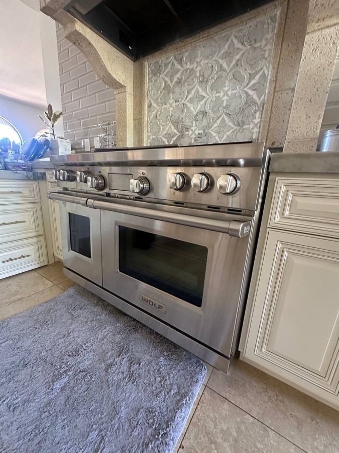 Wolf double oven range repair